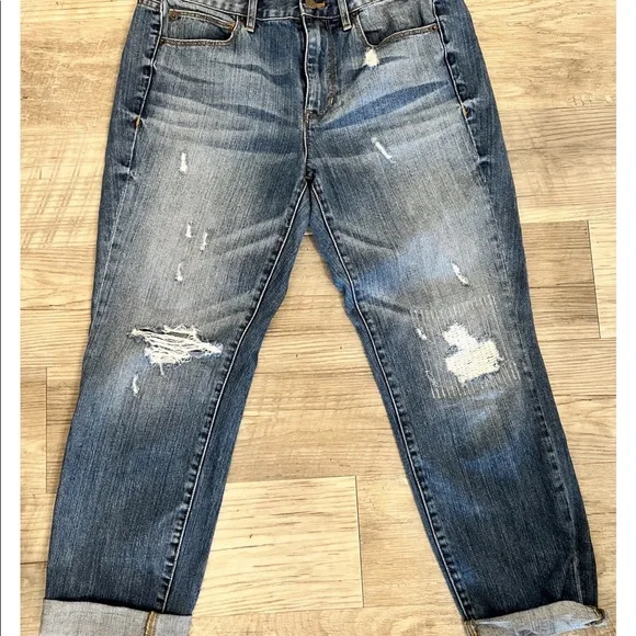J Crew Distressed Boyfriend Jean - Picture 3 of 6